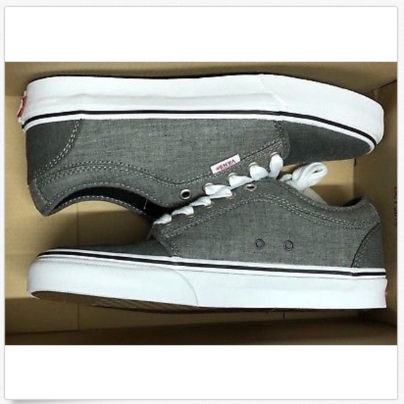 Vans Shoes Vans Chukka Low Chambray Black Grey Skate Shoe Poshmark